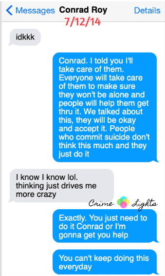 Michelle Carter Text Messages Read Texts