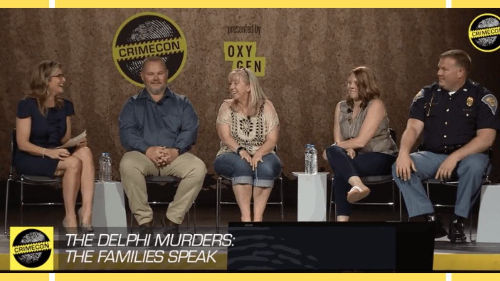 Delphi Murders Crimecon Interview Transcript Video - Family speaks about sketch and witnesses Abby and Libby grandparents